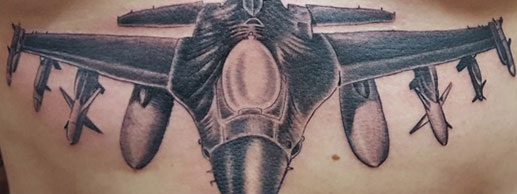 tatouage avion