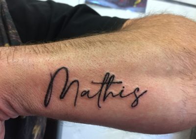 lettrage mathis