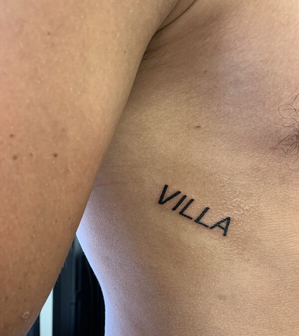 lettrage villa
