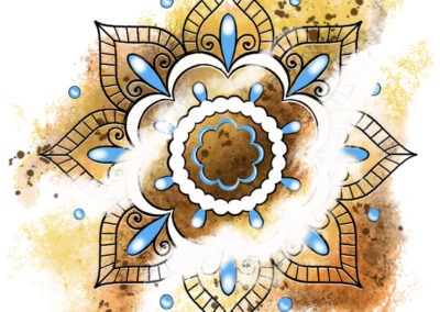 Mandala escroqué par une cliente mauvaise payeuse