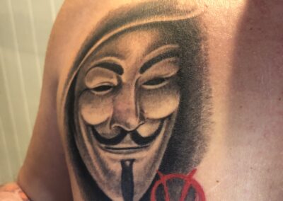 Guy Fawkes « Vendetta » Portrait