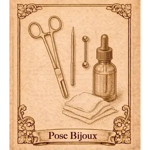 Pose de Bijoux avec soins