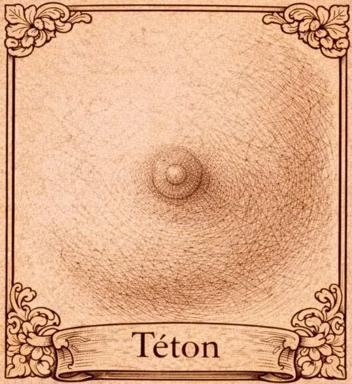 Piercing corps Téton