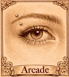 Piercing arcade
