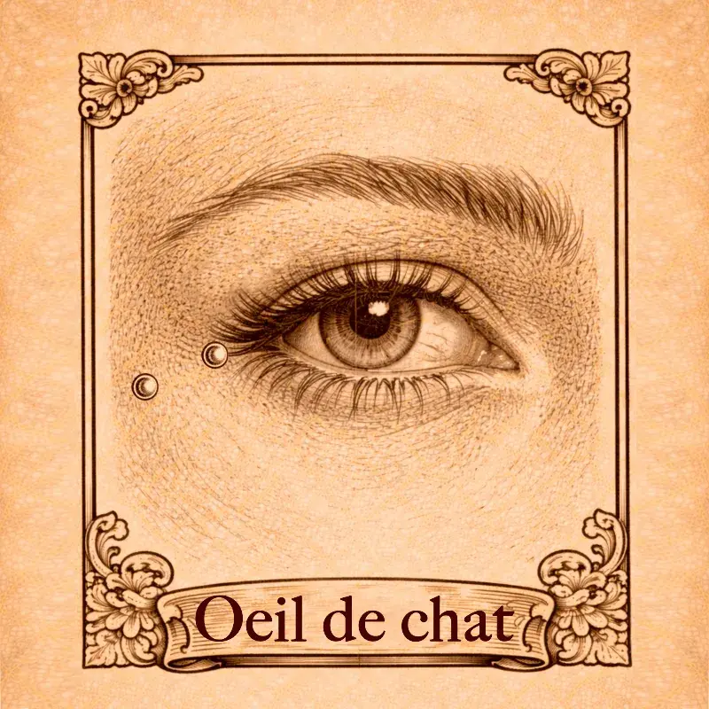 oeil de chat