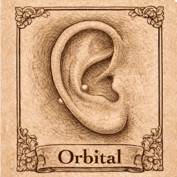 orbital Piercing oreille