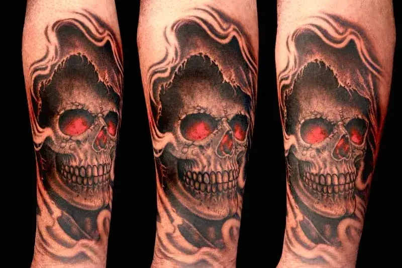 La Faucheuse : entre mystique, symbolisme et éternité — récit d’un tatouage