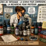 Analyse scientifique des encres de tatouage : composition, sécurité sanitaire et évolution de la réglementation