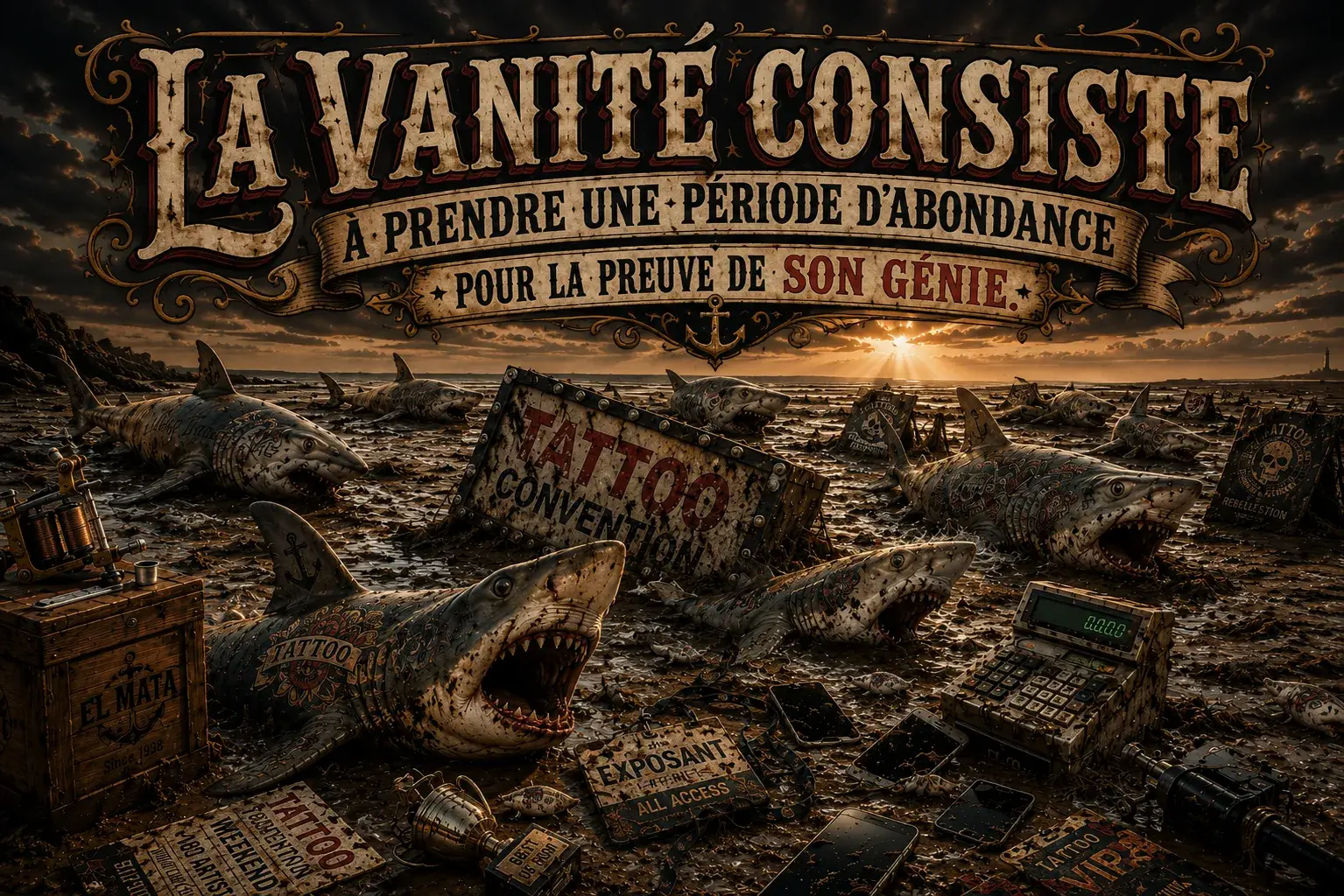 E-shop 9 Quand la mer se retire, on voit ceux qui nageaient sans maillot