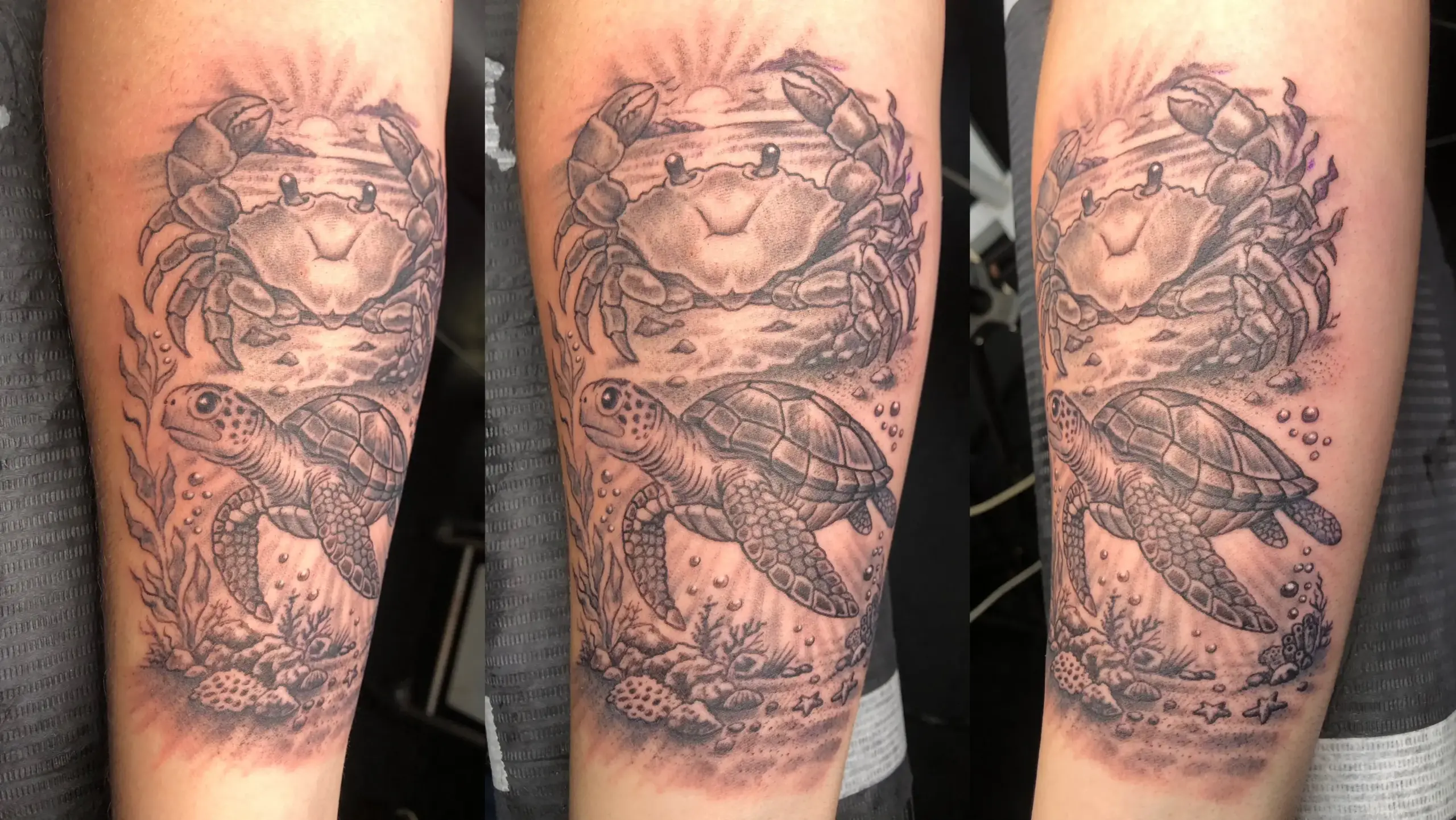 E-shop 23 Du dessin au tatouage : création d’une scène sous-marine unique